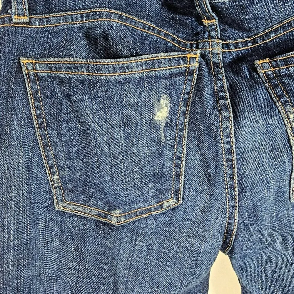 Current Elliott Stiletto Skinny Mid Rise Jeans Women's Size 27 Dark Blue 27x26" - Picture 4 of 14